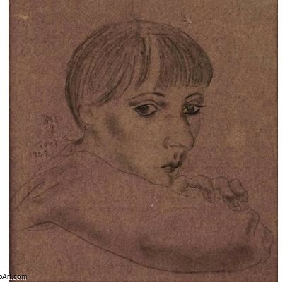 Portrait De Kiki — Léonard Tsuguharu Foujita
