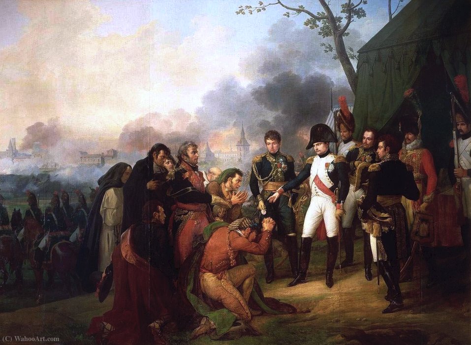 Napoleon At The Gates Of Madrid In (1810) — Antoine Charles Horace Vernet Aka Carle Vernet