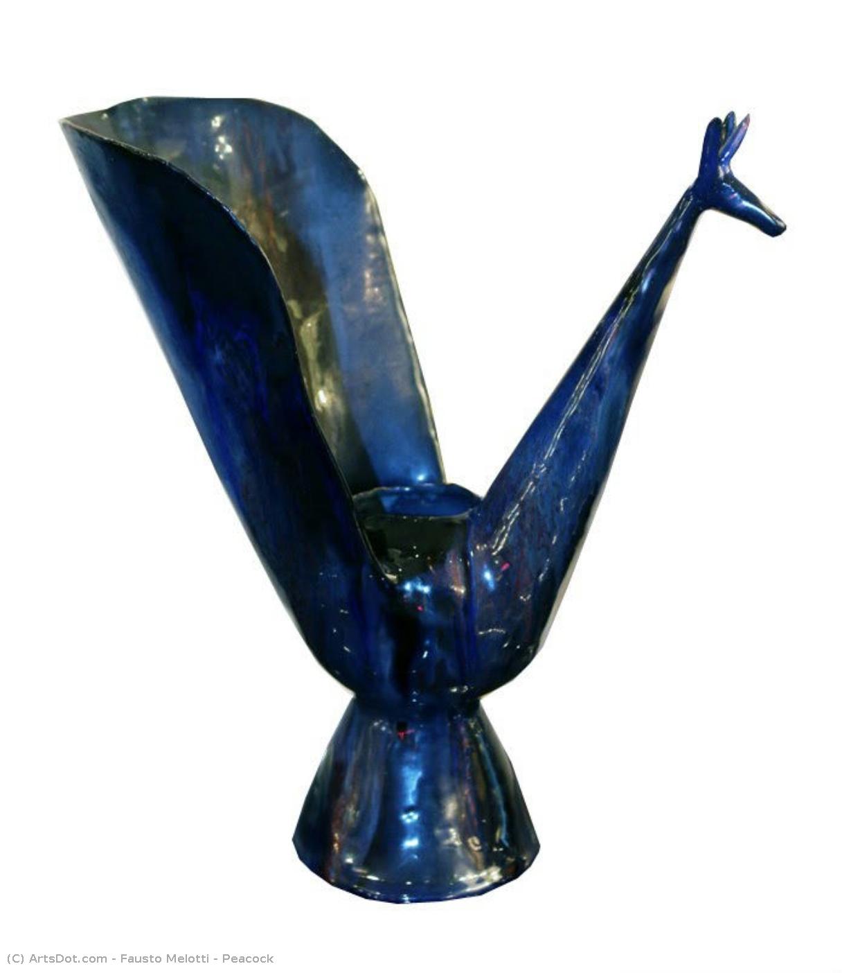 Peacock — Fausto Melotti