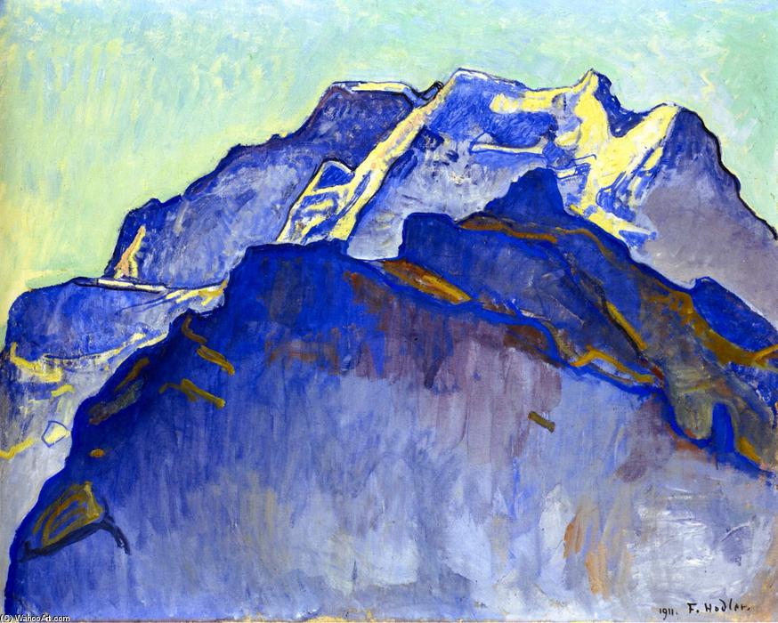 The Jungfrau Massif From Mürren — Ferdinand Hodler