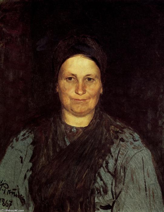 Portrait Of Tatyana Repina, The Artist's Mother. — Ilya Yefimovich Repin