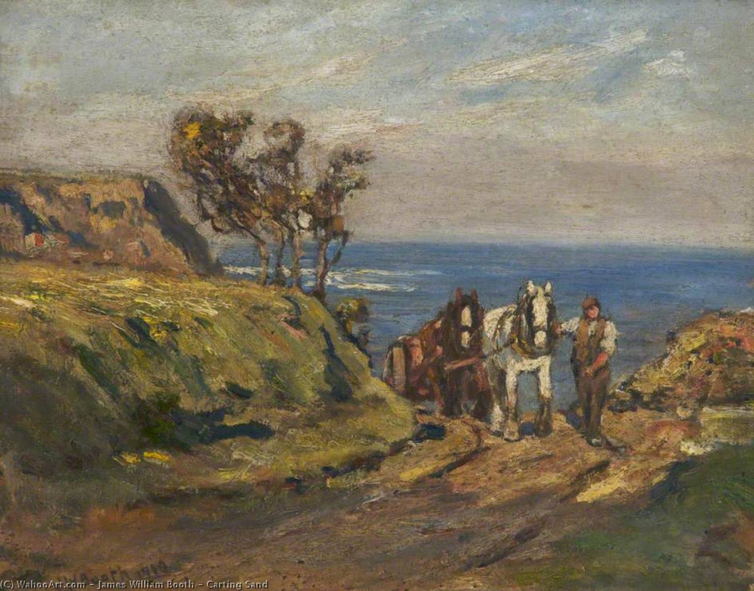 Carting Sand — James William Booth