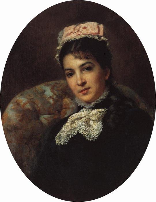Portrait Of Margarita Savina — Konstantin Yegorovich Makovsky