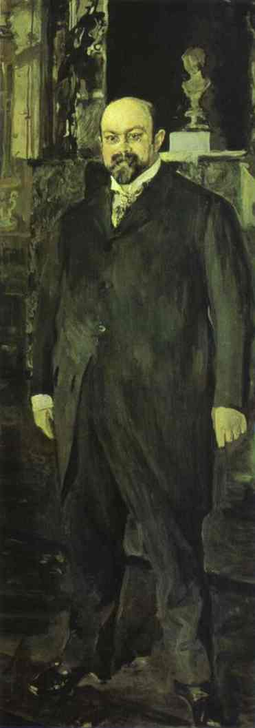Portrait Of Mikhail Abramovich Morozov — Valentin Alexandrovich Serov