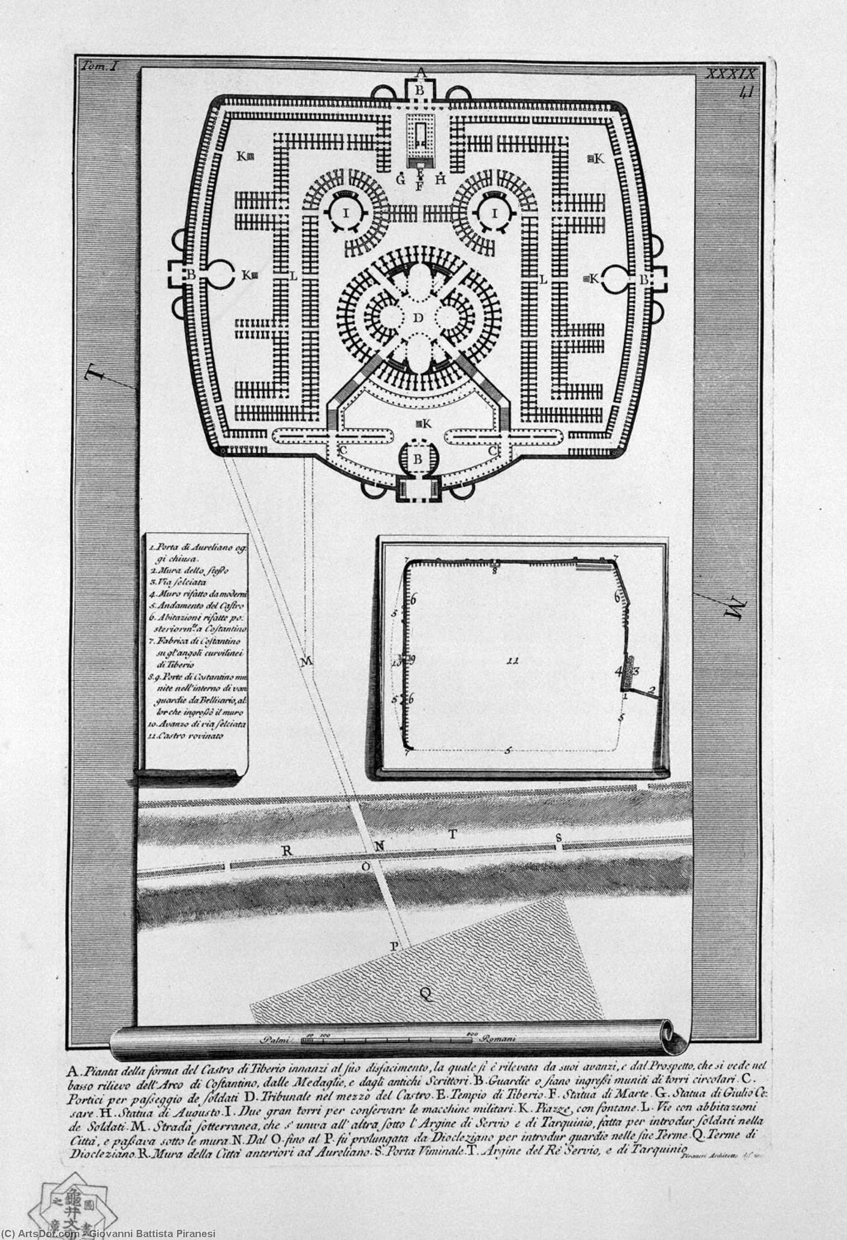 Farnese Hercules — Giovanni Battista Piranesi