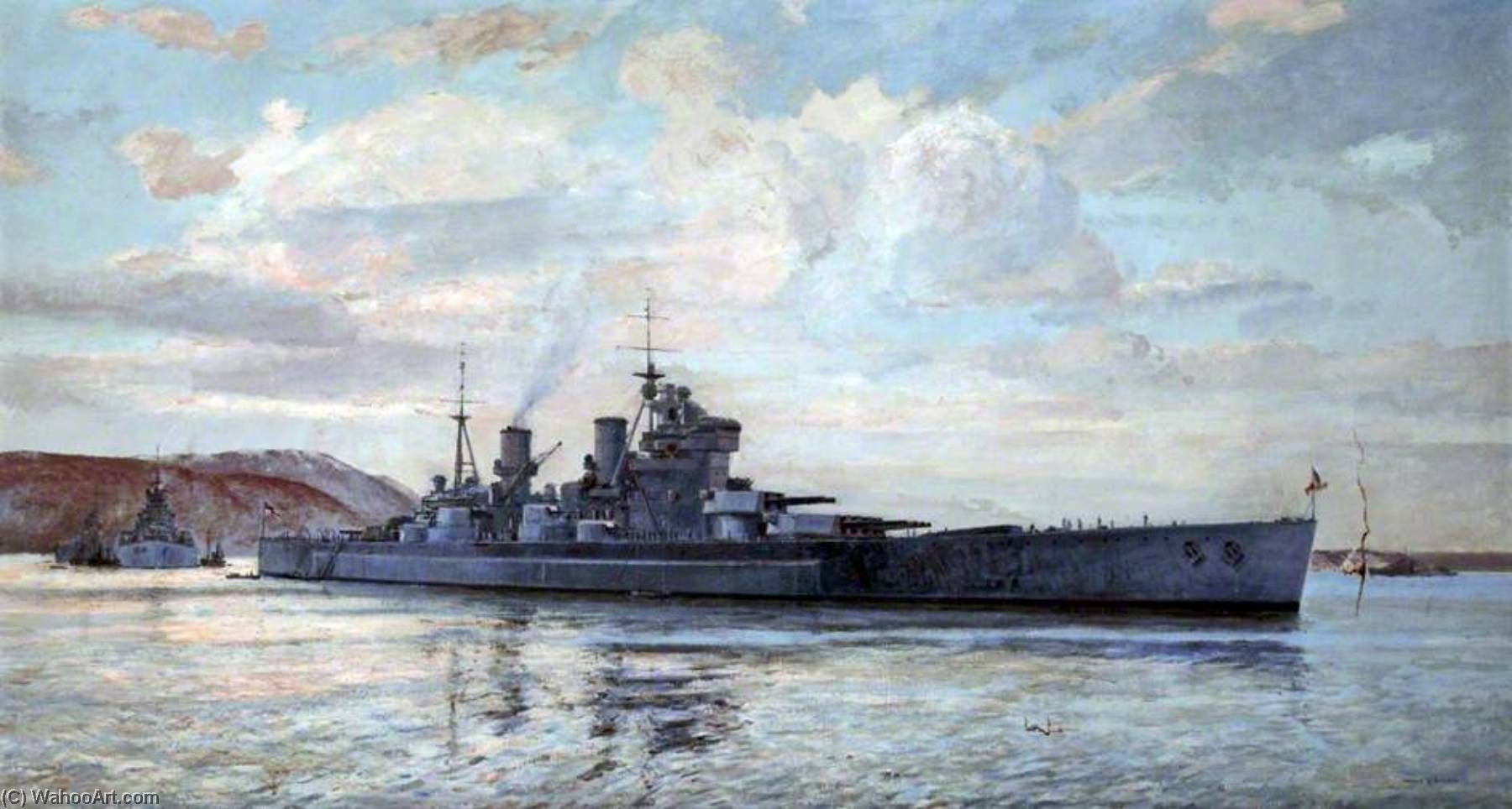 Hms 'prince Of Wales' — Arthur James Wetherall Burgess