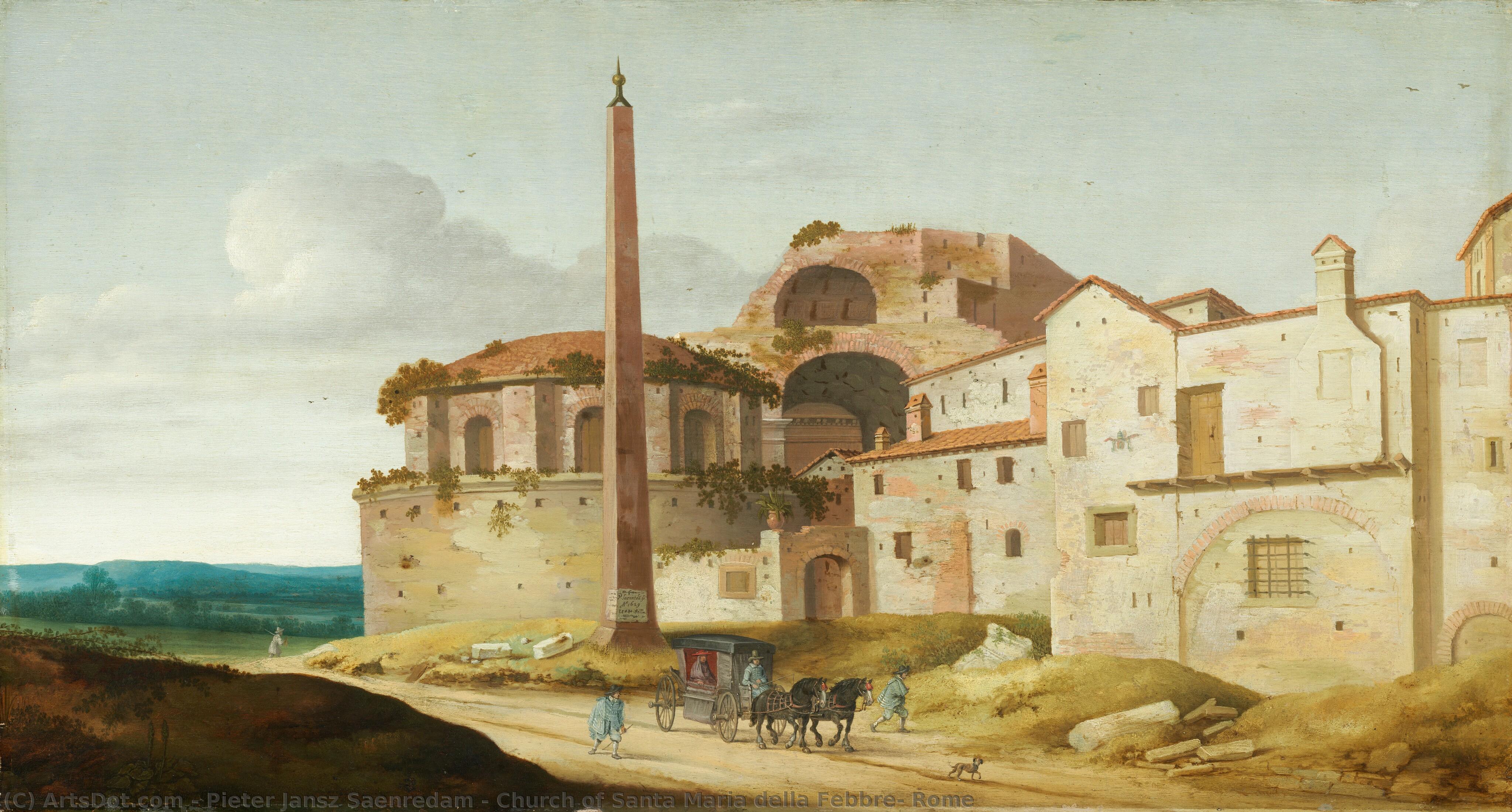 Church Of Santa Maria Della Febbre, Rome — Pieter Jansz. Saenredam