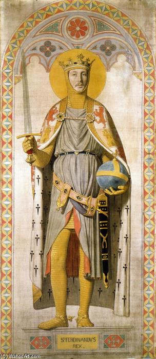 Duke Ferdinand-philippe Of Orleans, As St. Ferdinand Of Castile — イングレス