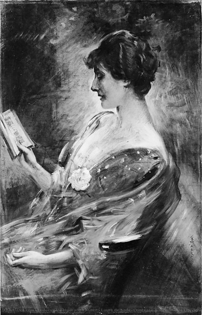 Laure De Sade, Comtesse Adhéaume De Chevigné — Federico De Madrazo Y Kuntz