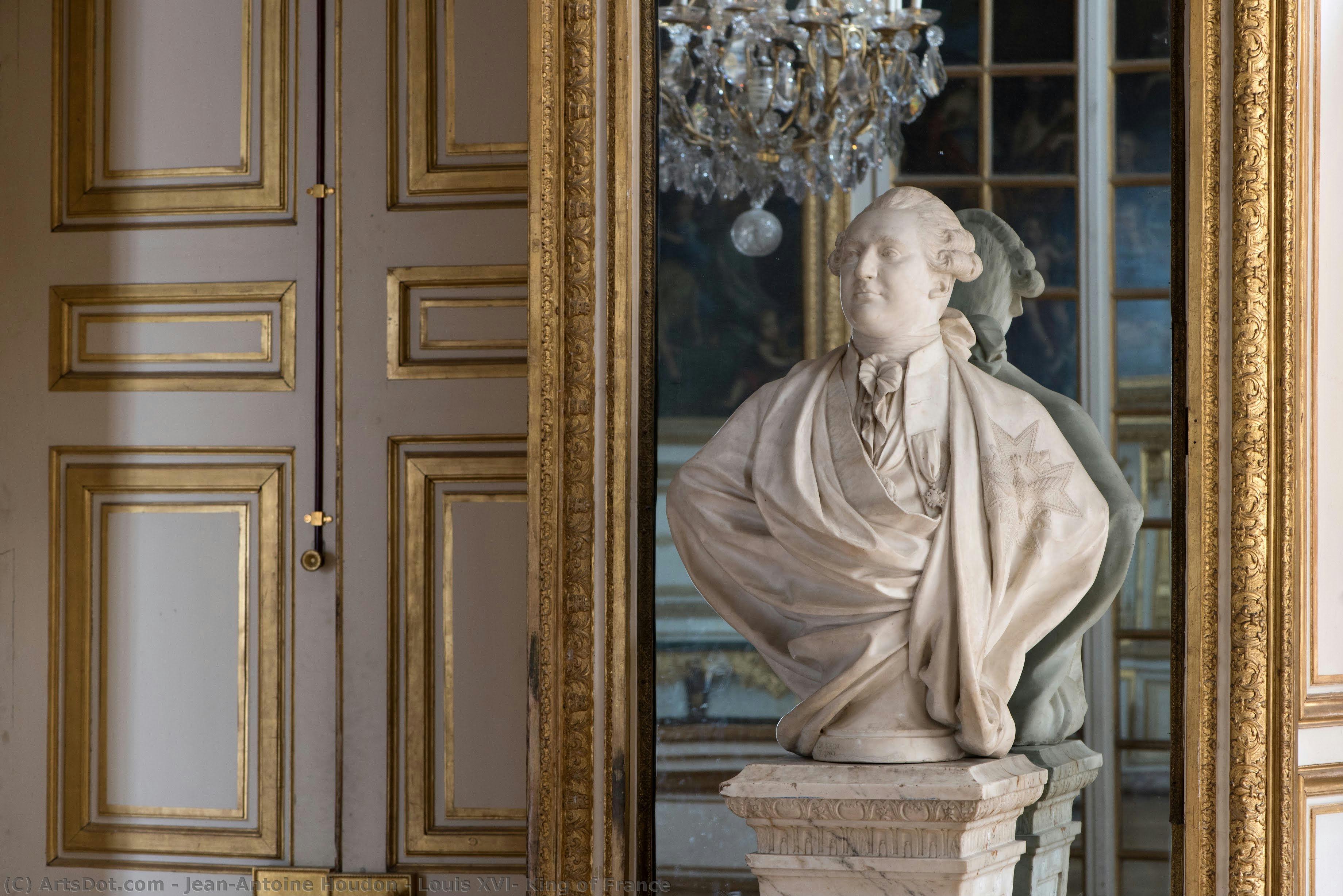 Louis Xvi, King Of France — Jean-antoine Houdon