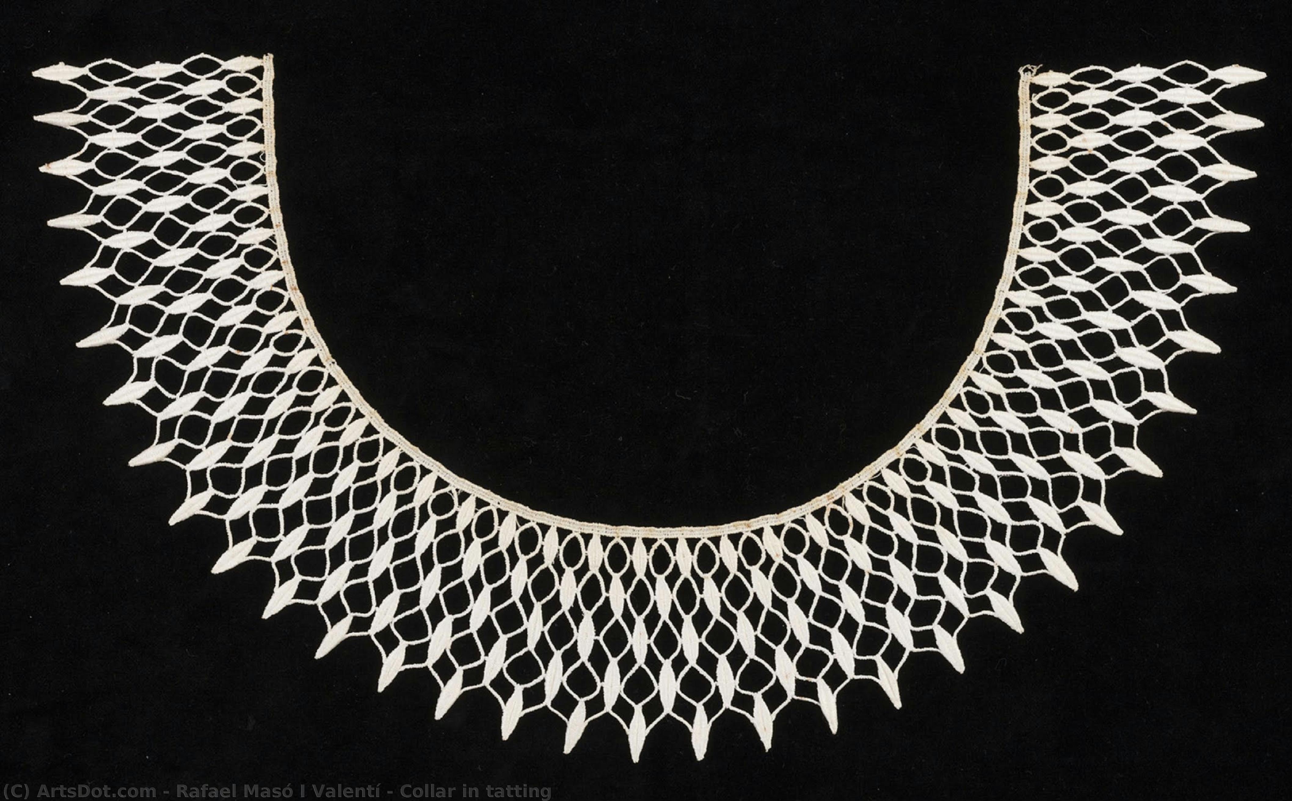 Collar In Tatting — Rafael Masó I Valentí