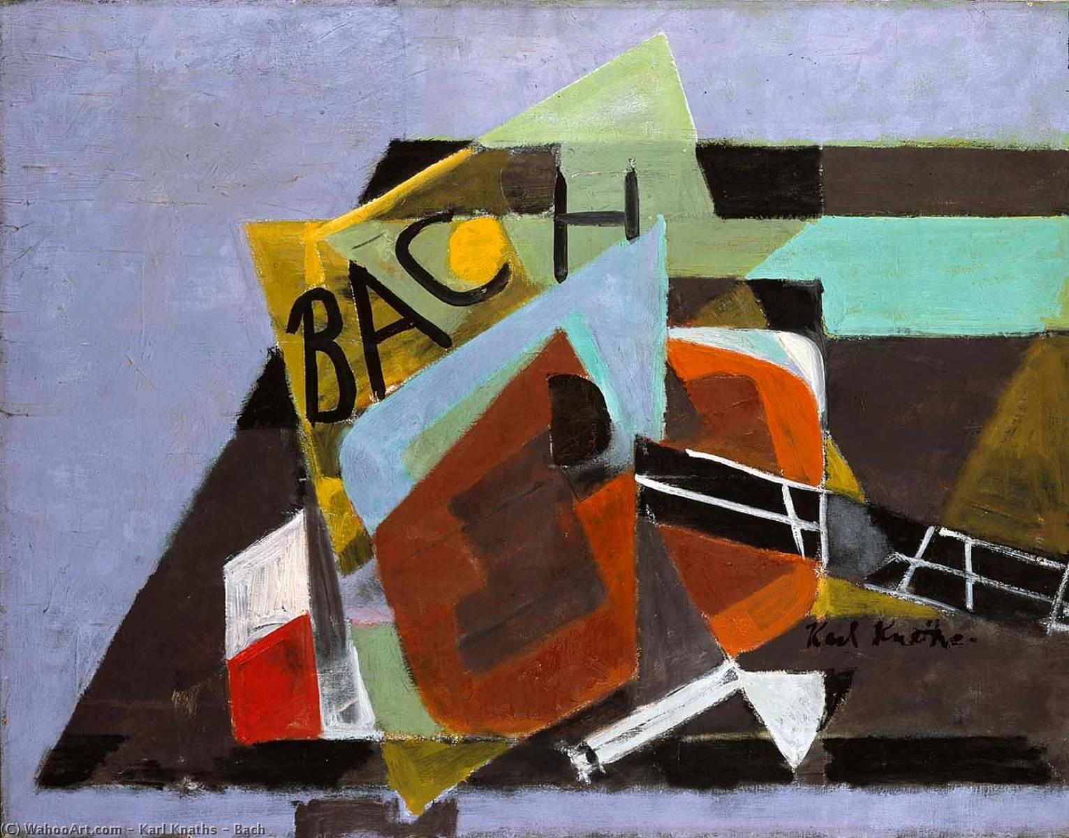 Bach — Karl Knaths