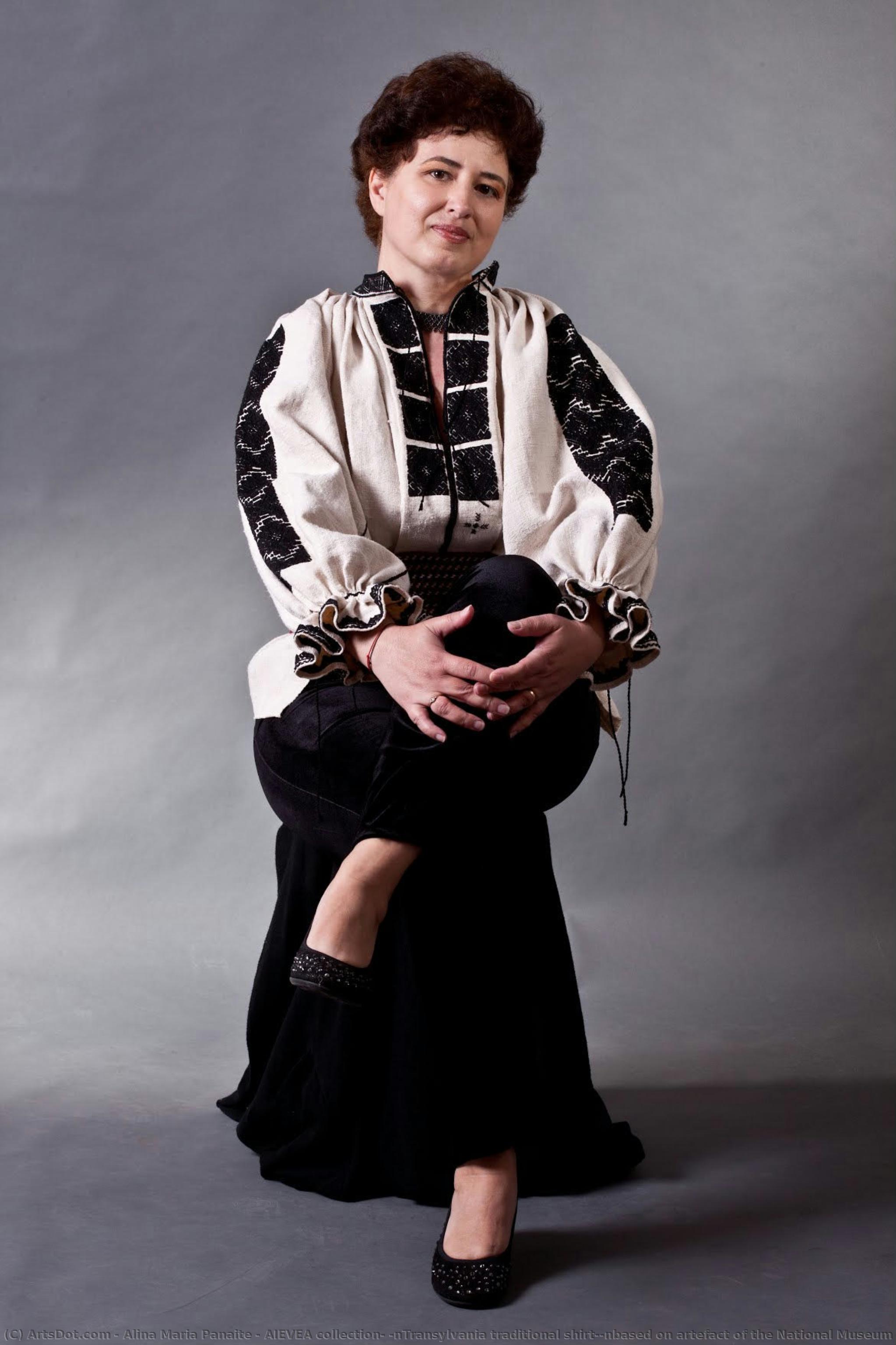 Aievea Collection; \ntransylvania Traditional Shirt;\nbased On Artefact Of The National Museum Of The Romanian Peasant — Alina Maria Panaite
