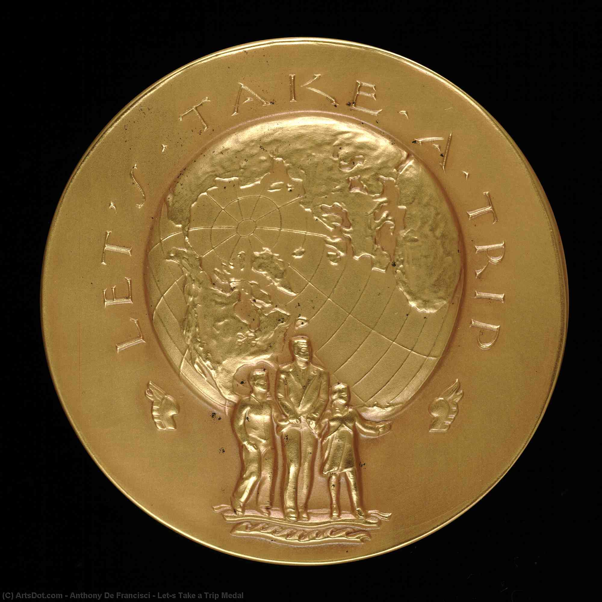 Let's Take A Trip Medal — Anthony De Francisci