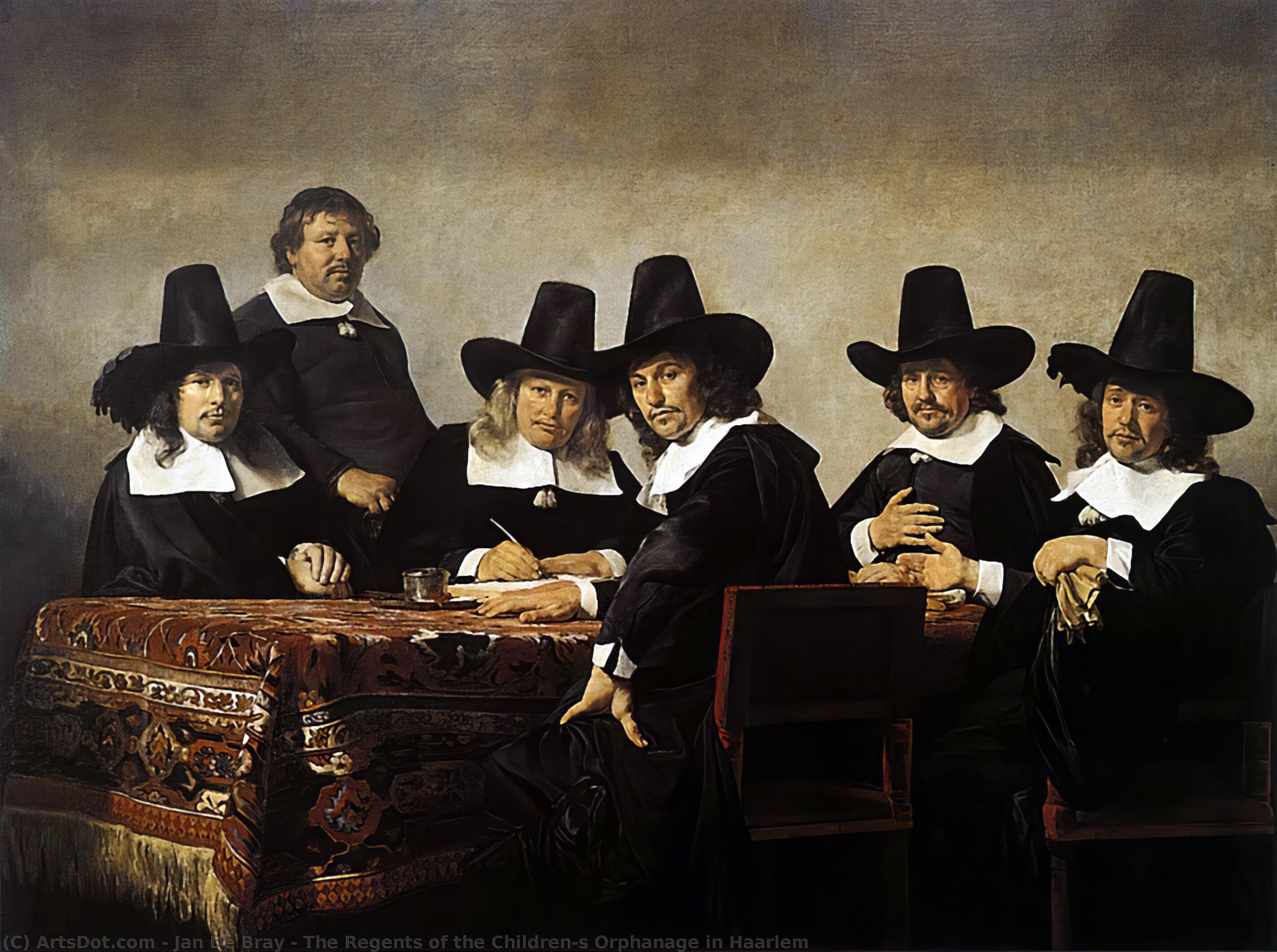 The Regents Of The Children's Orphanage In Haarlem — Jan De Bray