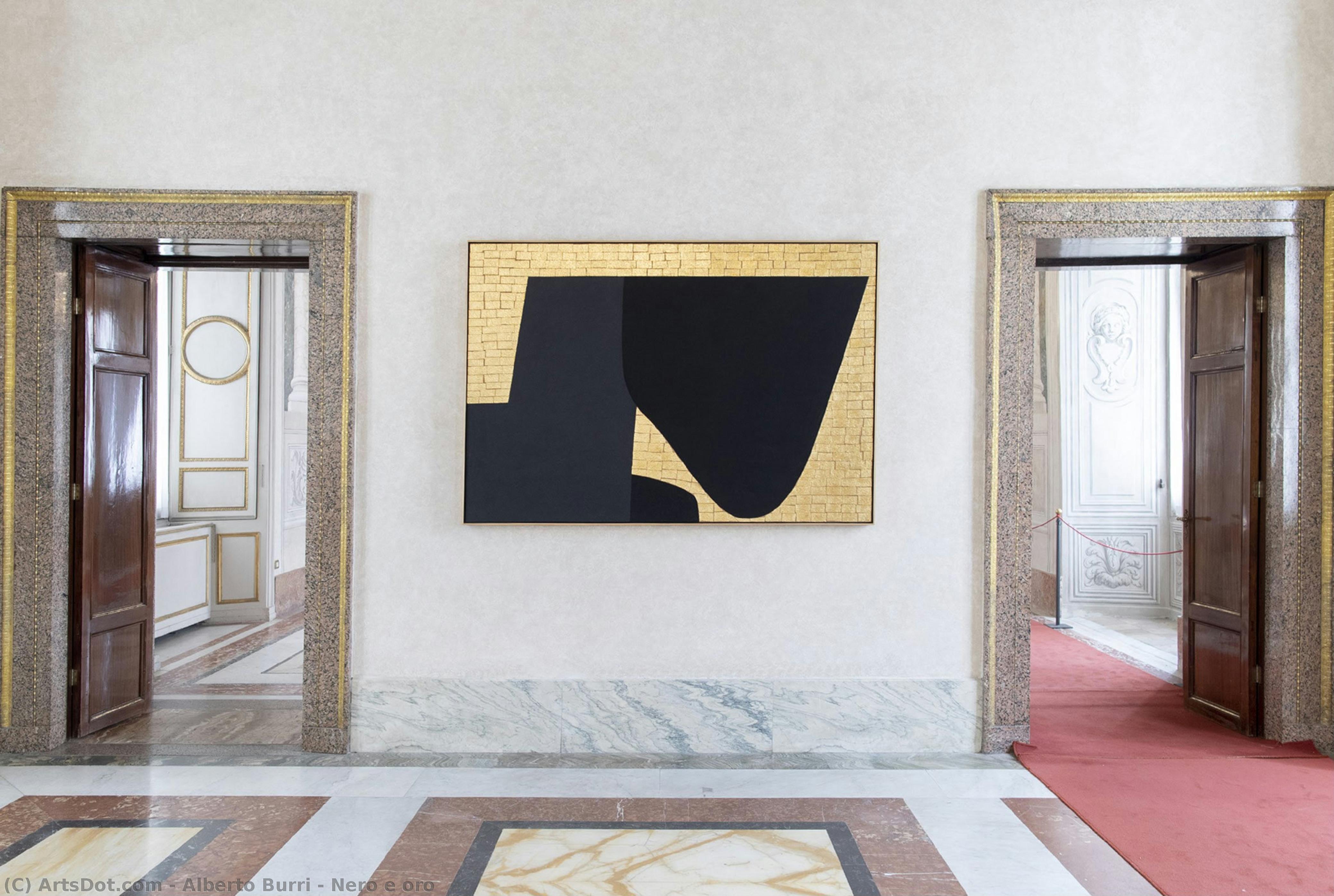 Nero E Oro — Alberto Burri