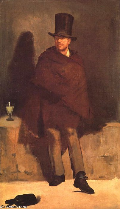 El Bebedor De Absenta — Édouard Manet
