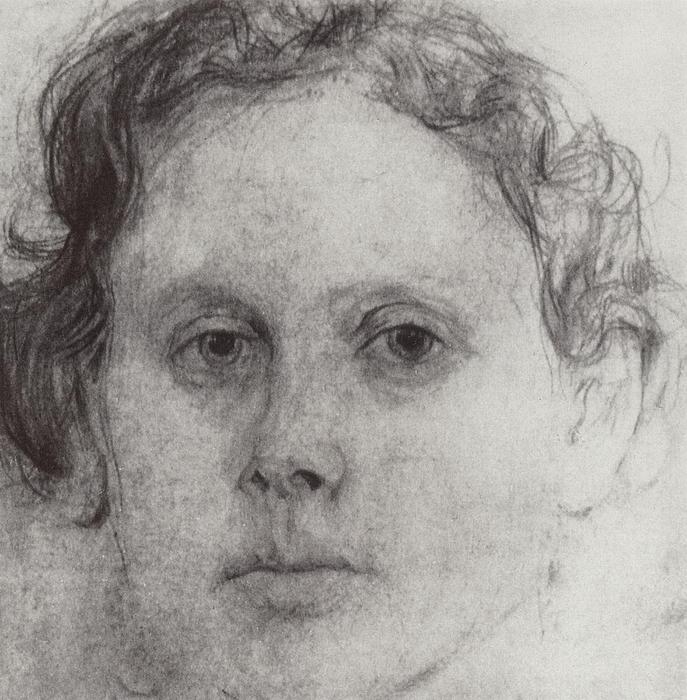 Portrait Of O. Trubnikova — Valentin Alexandrovich Serov