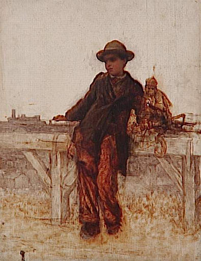 Petit Savoyard Montreur De Marmotte Appele Actuellement Petit Savoyard Et Son Singe — Ernest Hébert (antoine Auguste Ernest Hebert)