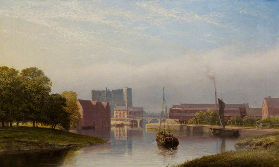 View Of The River Trent — William Harold Cubley