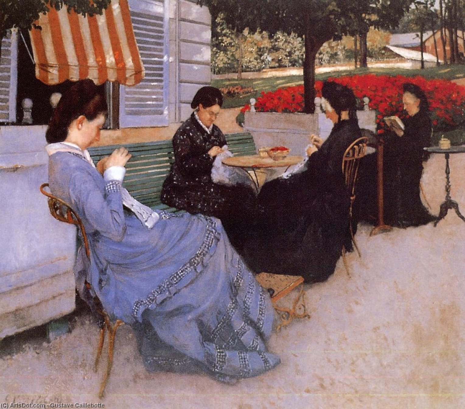 Portraits In The Countryside — Gustave Caillebotte