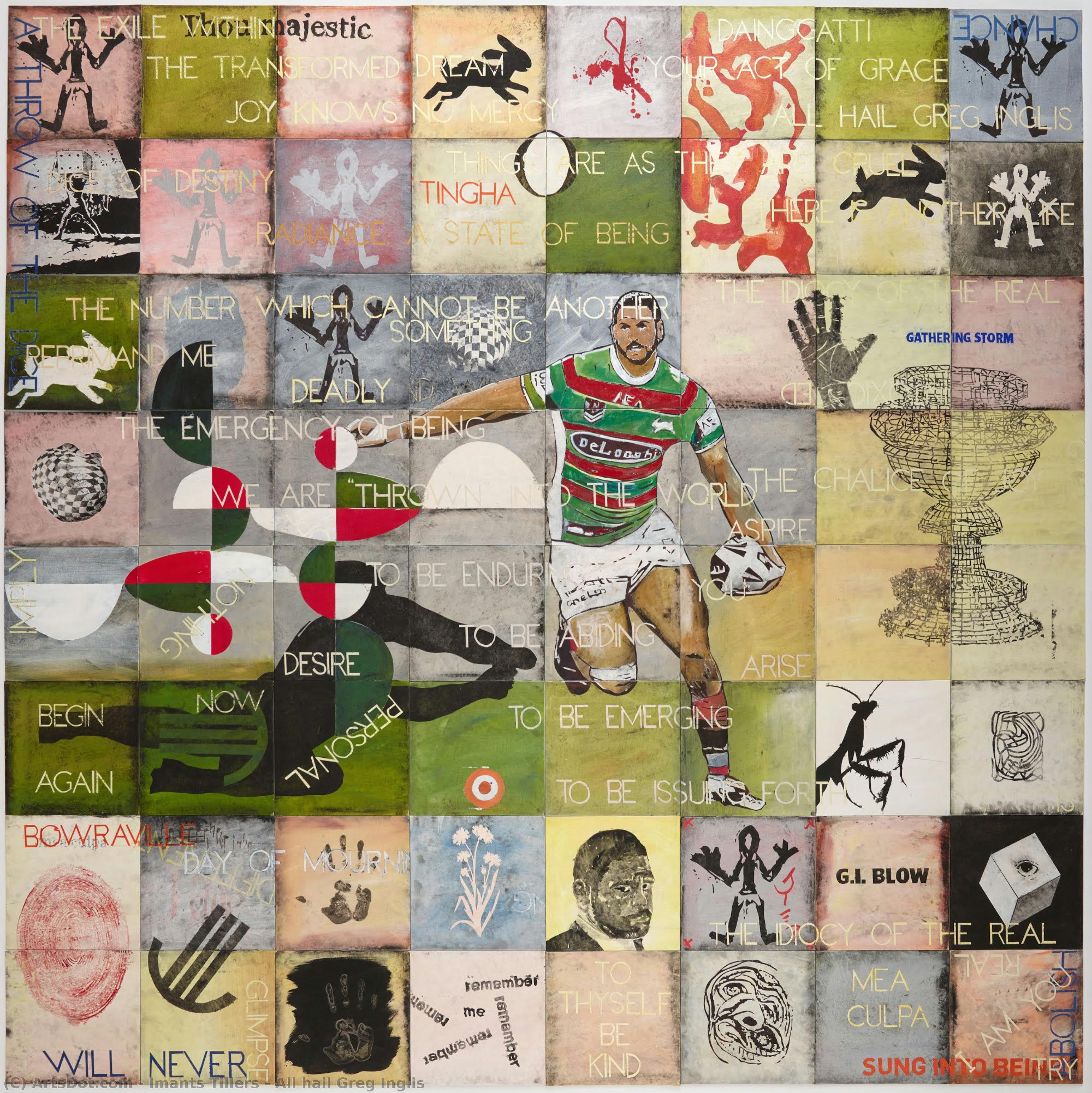 All Hail Greg Inglis — Imants Tillers