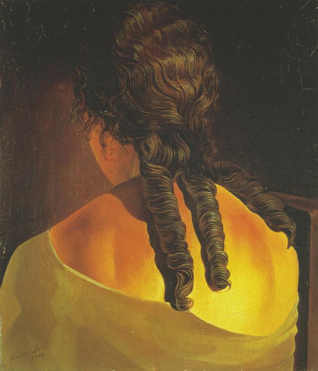 Girl's Back, 1926 — Salvador Dalí