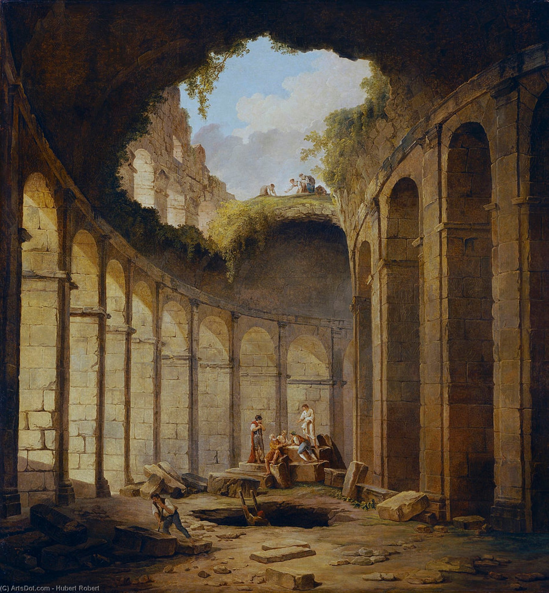Colosseum 1 — Hubert Robert