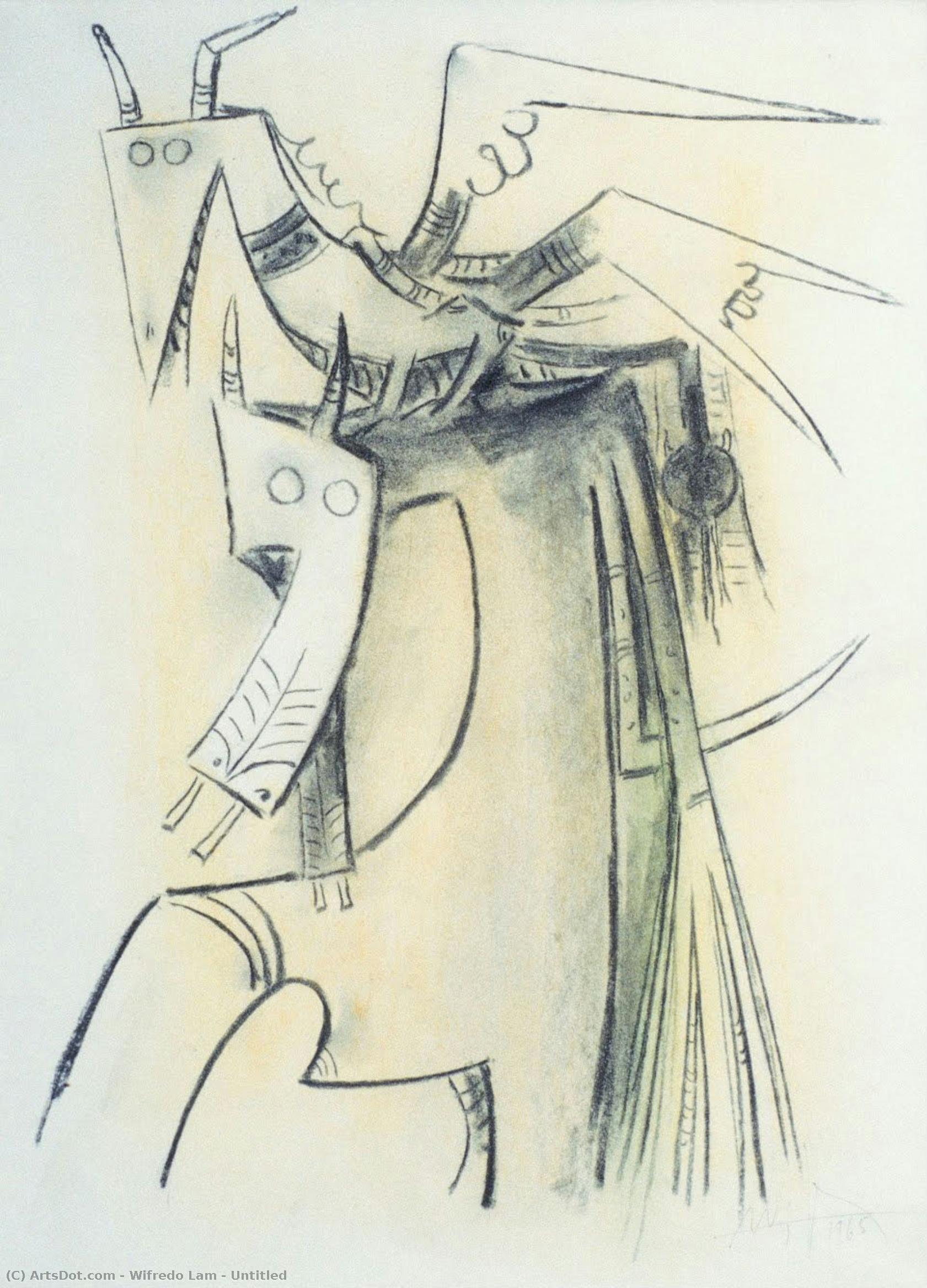 Untitled (unbetitelte Zeichnung) — Wifredo Lam