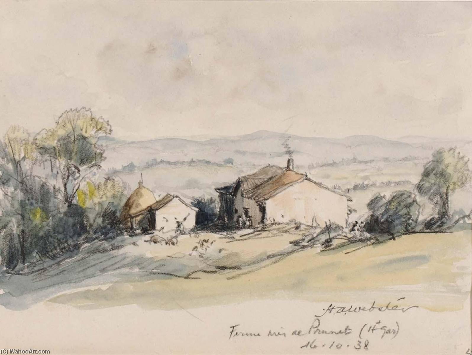 Fin D'une Belle Journee D'automne — Herman Armour Webster
