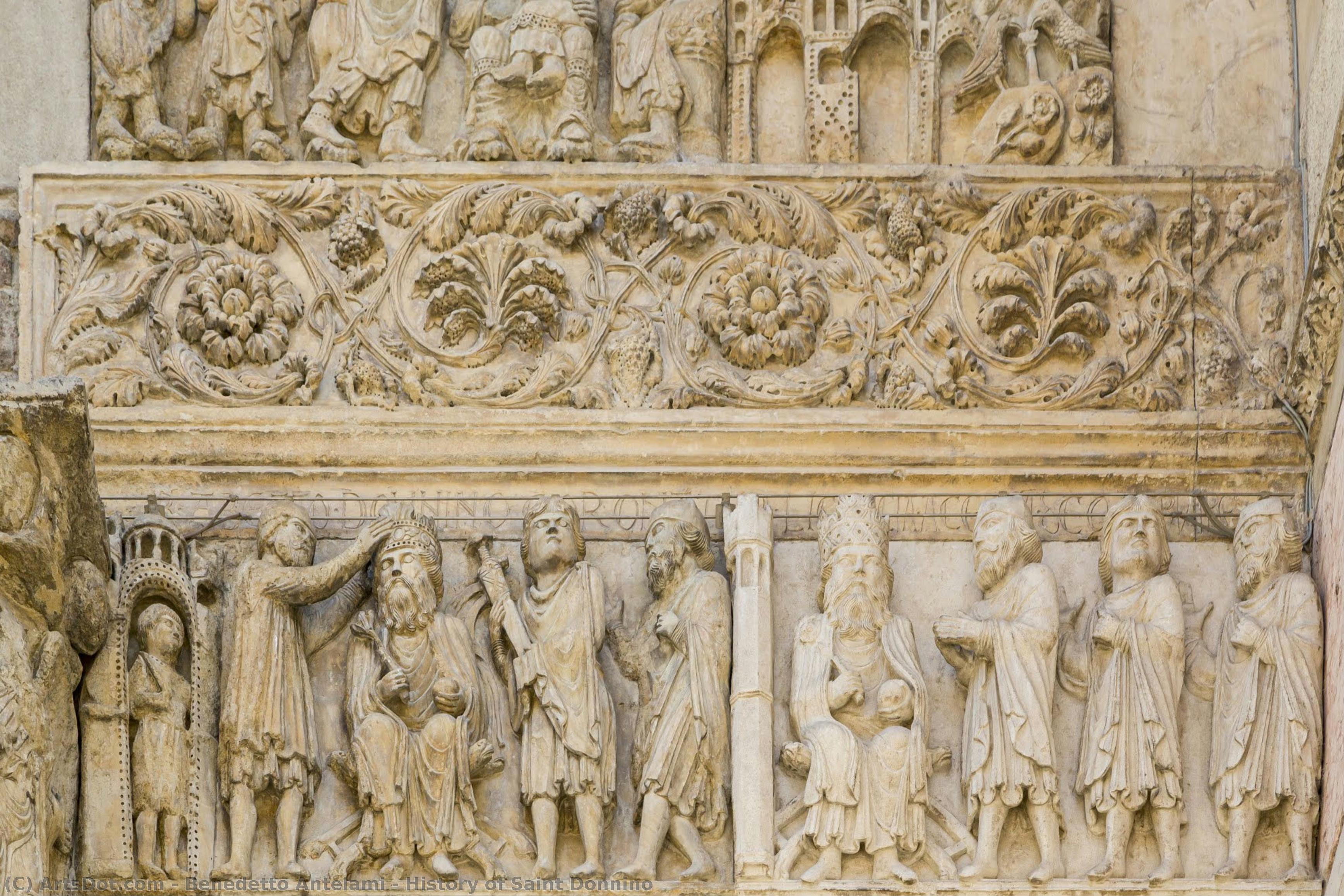 History Of Saint Donnino — Benedetto Antelami