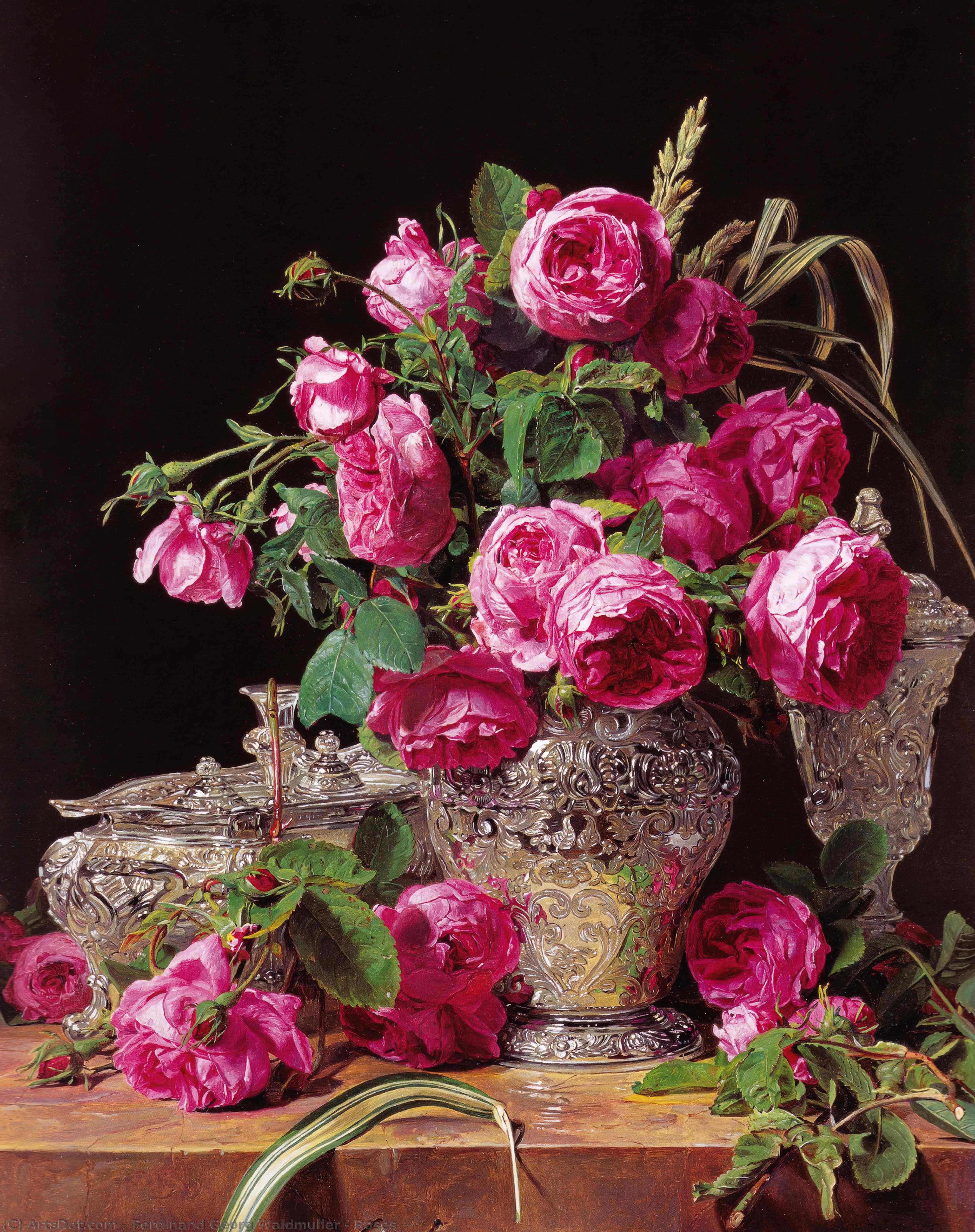 Roses — Фердинанд Георг Вальдмюллер
