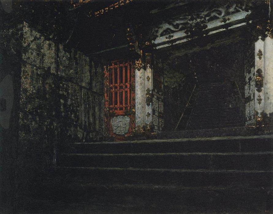 Entrance To A Temple In Nikko — Vasily Vasilievich Vereschagin