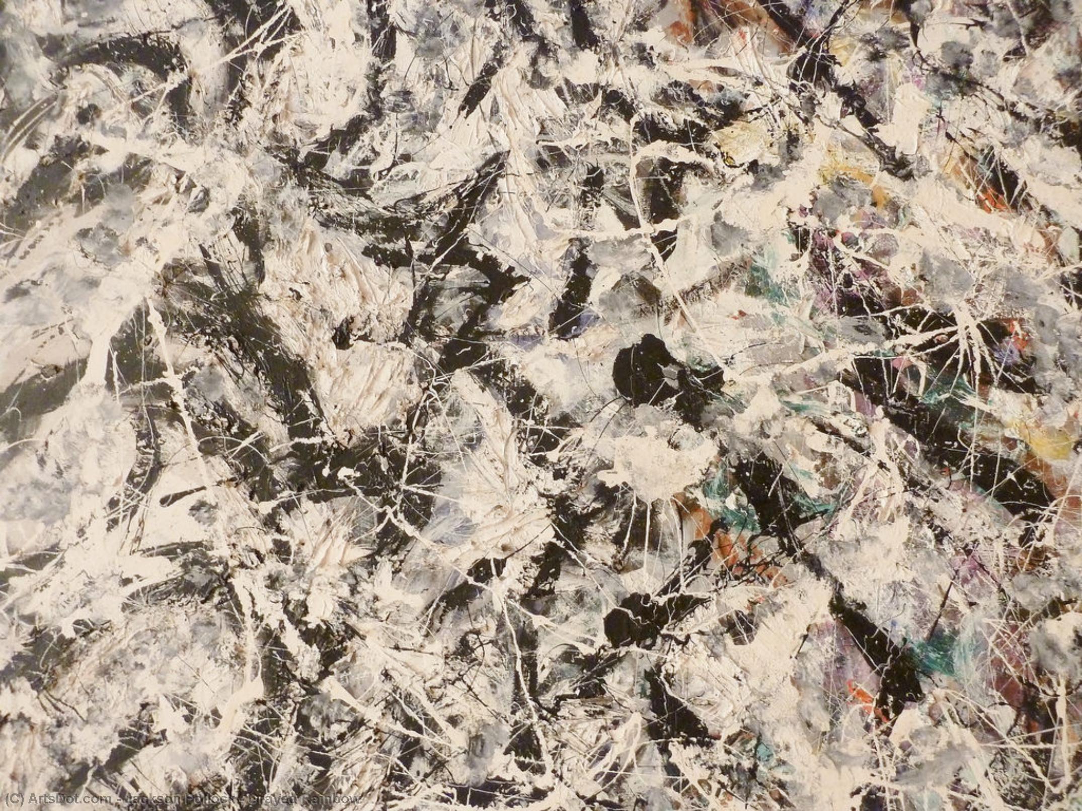 Grayed Rainbow - Der Graue Regenbogen — Jackson Pollock
