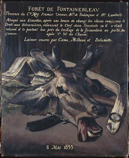 Massacre De Cerf (forêt De Fontainebleau) — Louis Godefroy Jadin