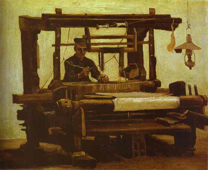 Telar Con Tejedora — Vincent Willem Van Gogh
