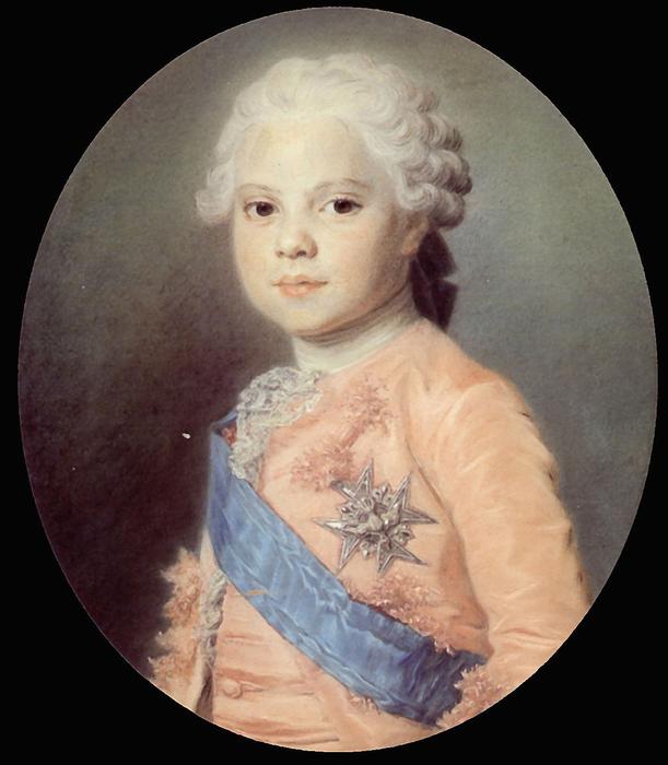 Portrait Of Louis Of France — Maurice Quentin De La Tour