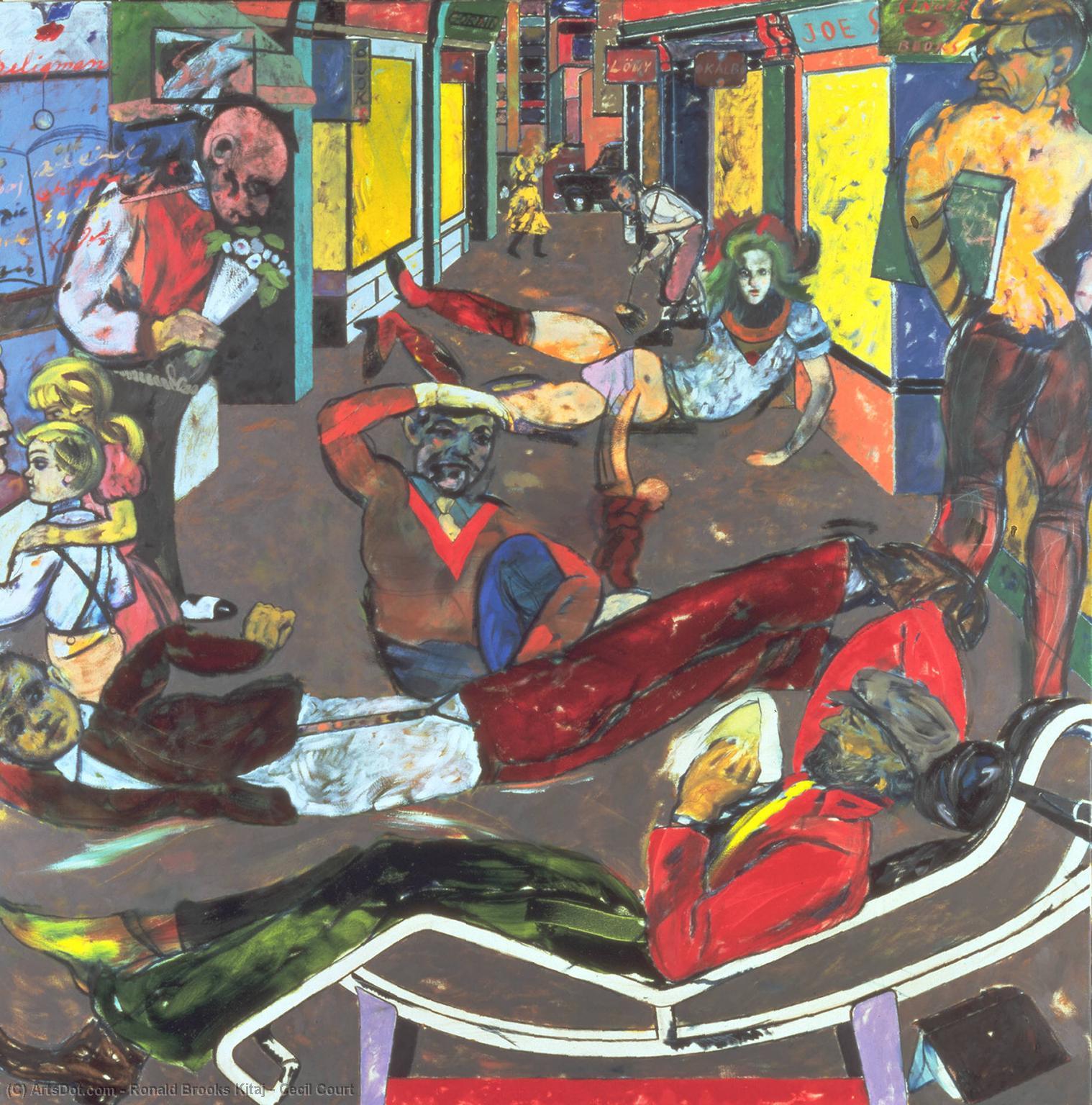 Cecil Court — Рональд Брукс Китаж