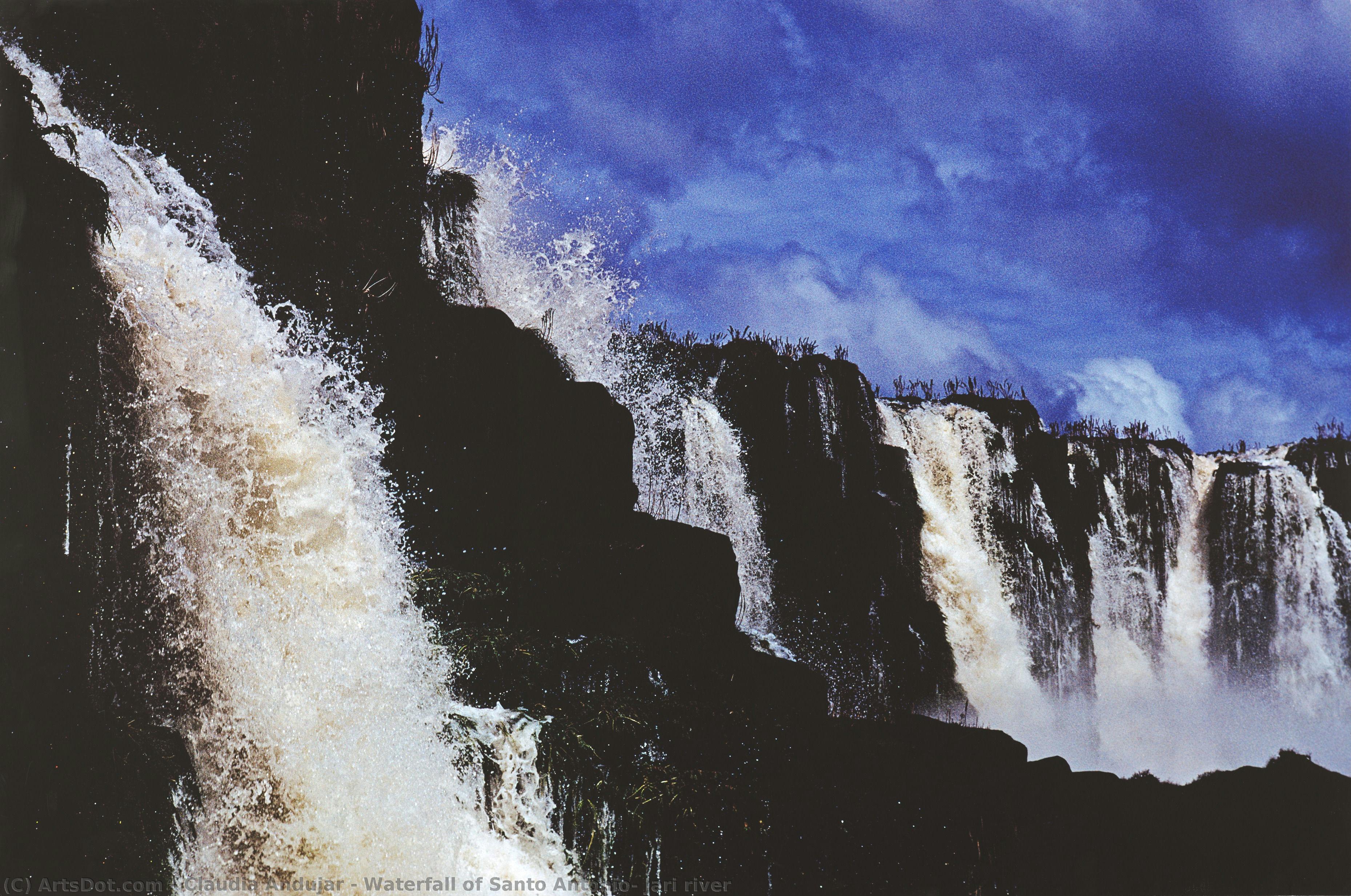 Waterfall Of Santo Antonio, Jari River — Klaudija Andujar