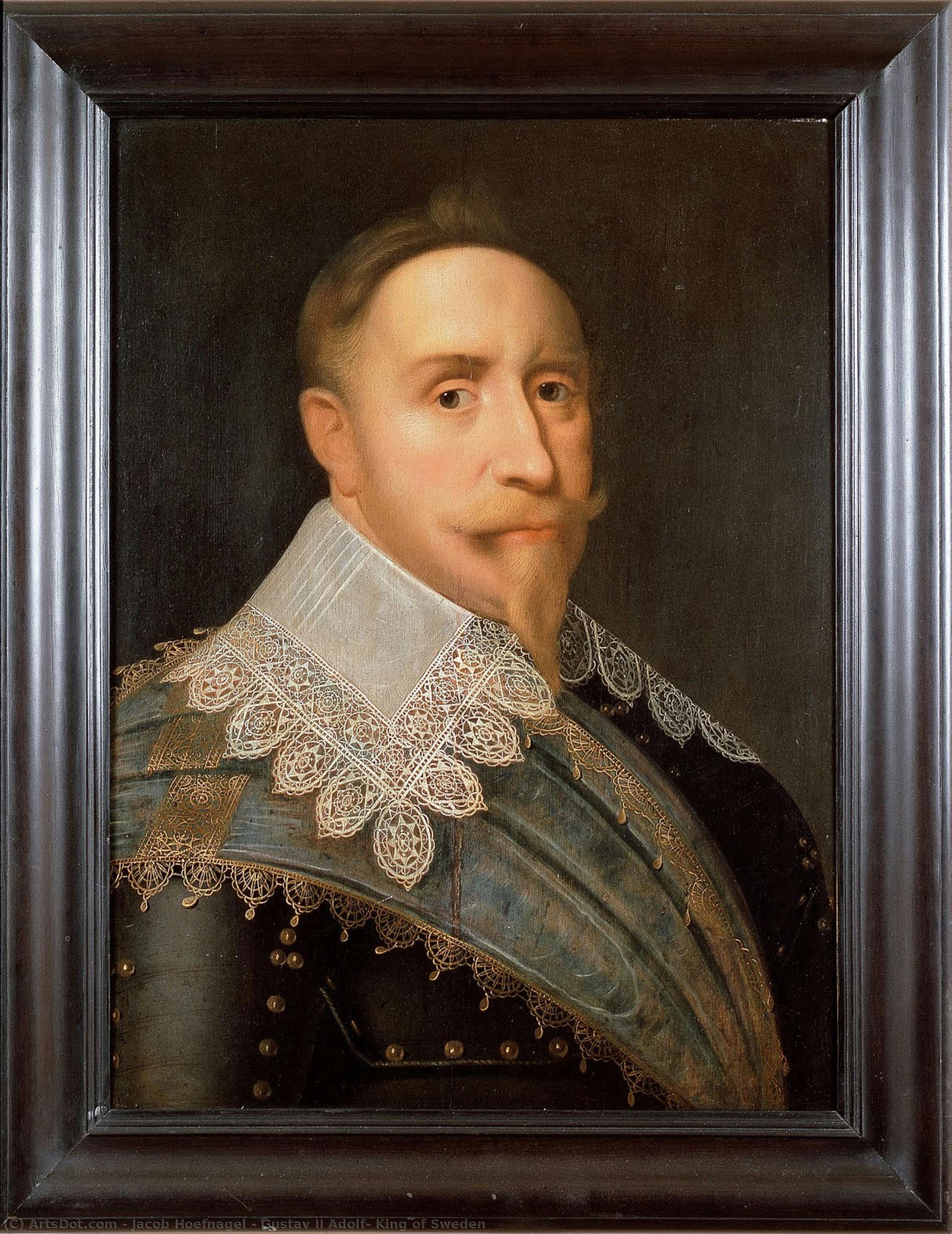 Gustav Ii Adolf, King Of Sweden — Jakob Hoefnagel