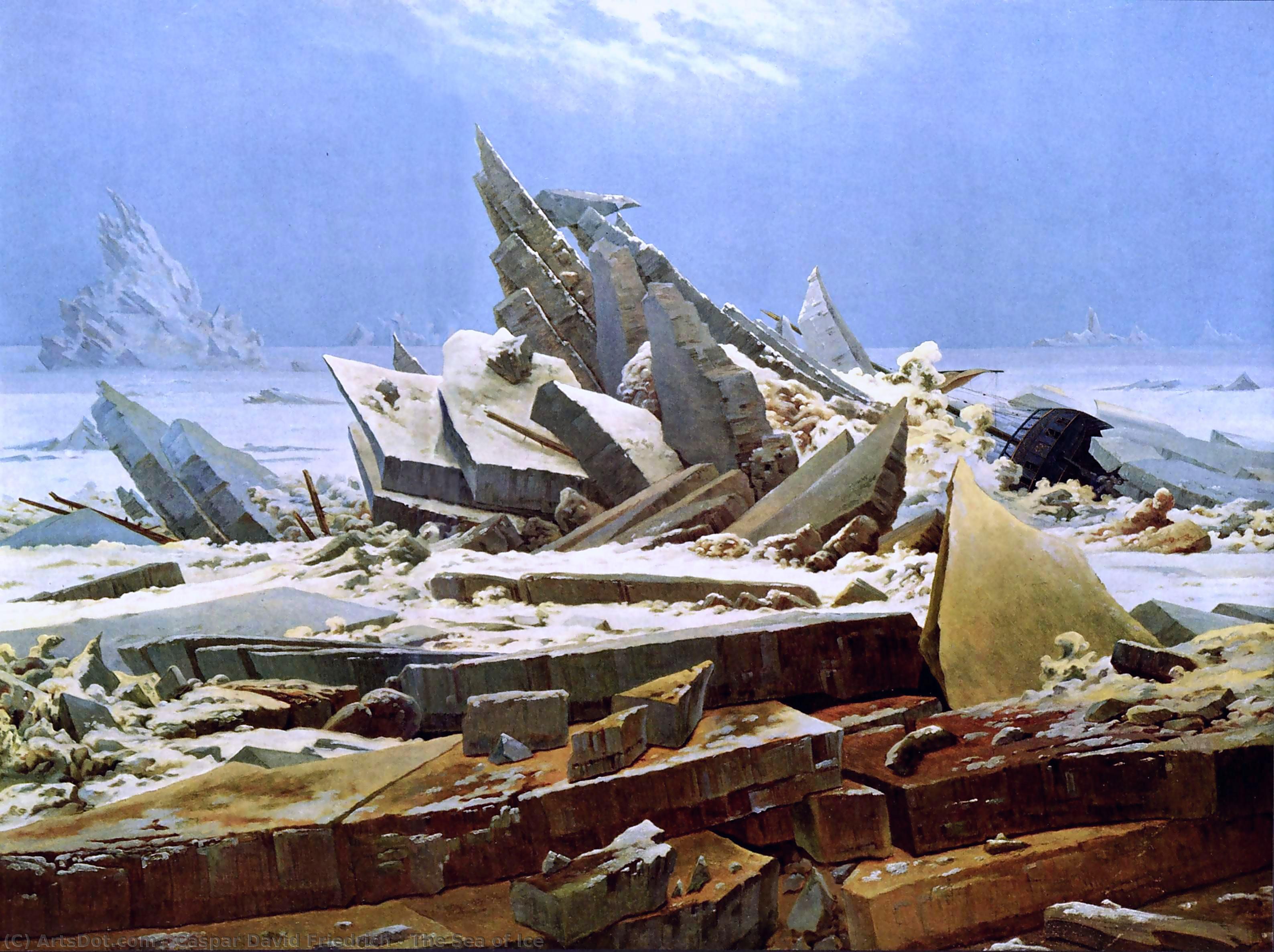 The Sea Of Ice — Caspar David Friedrich