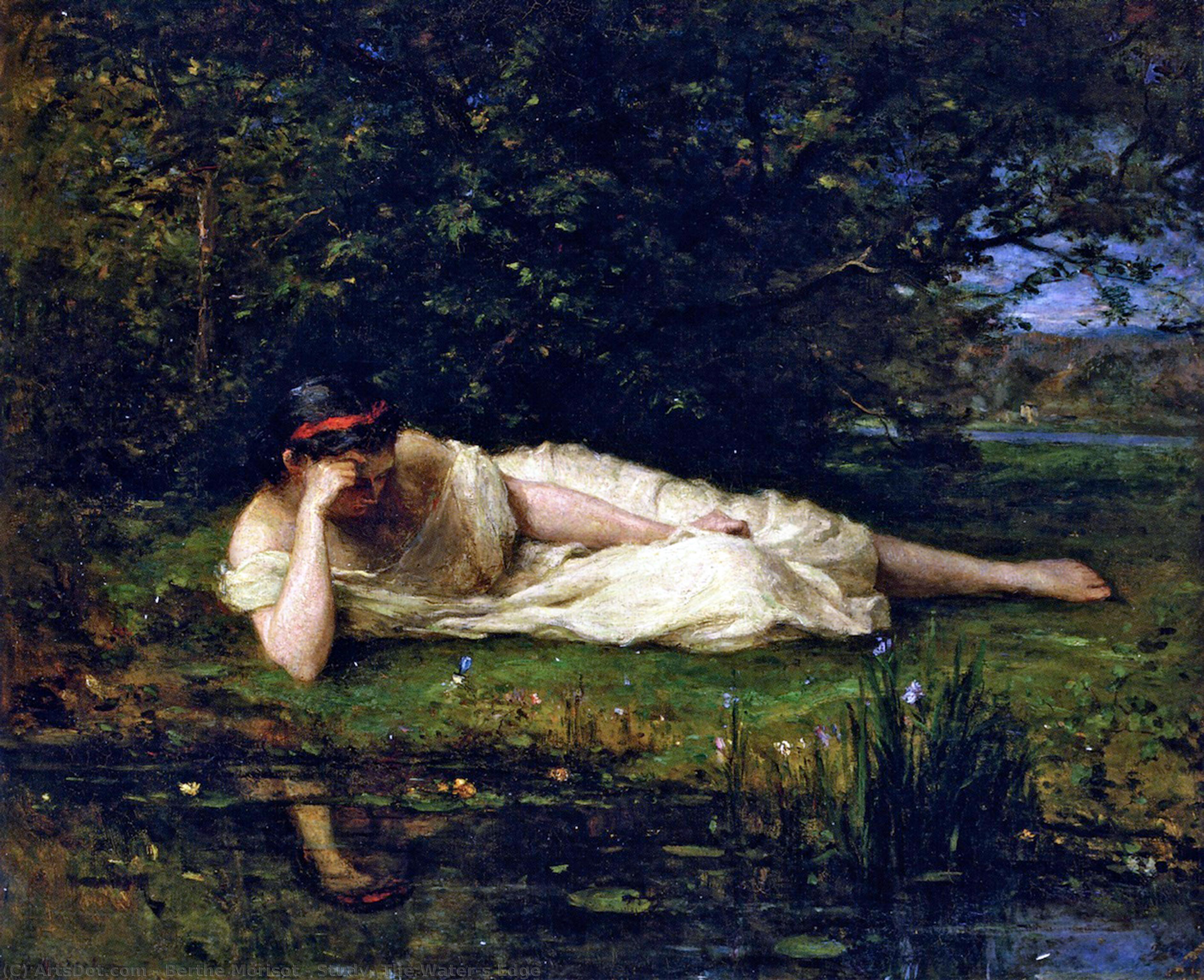 Study, The Water's Edge — ベルト・モリゾ