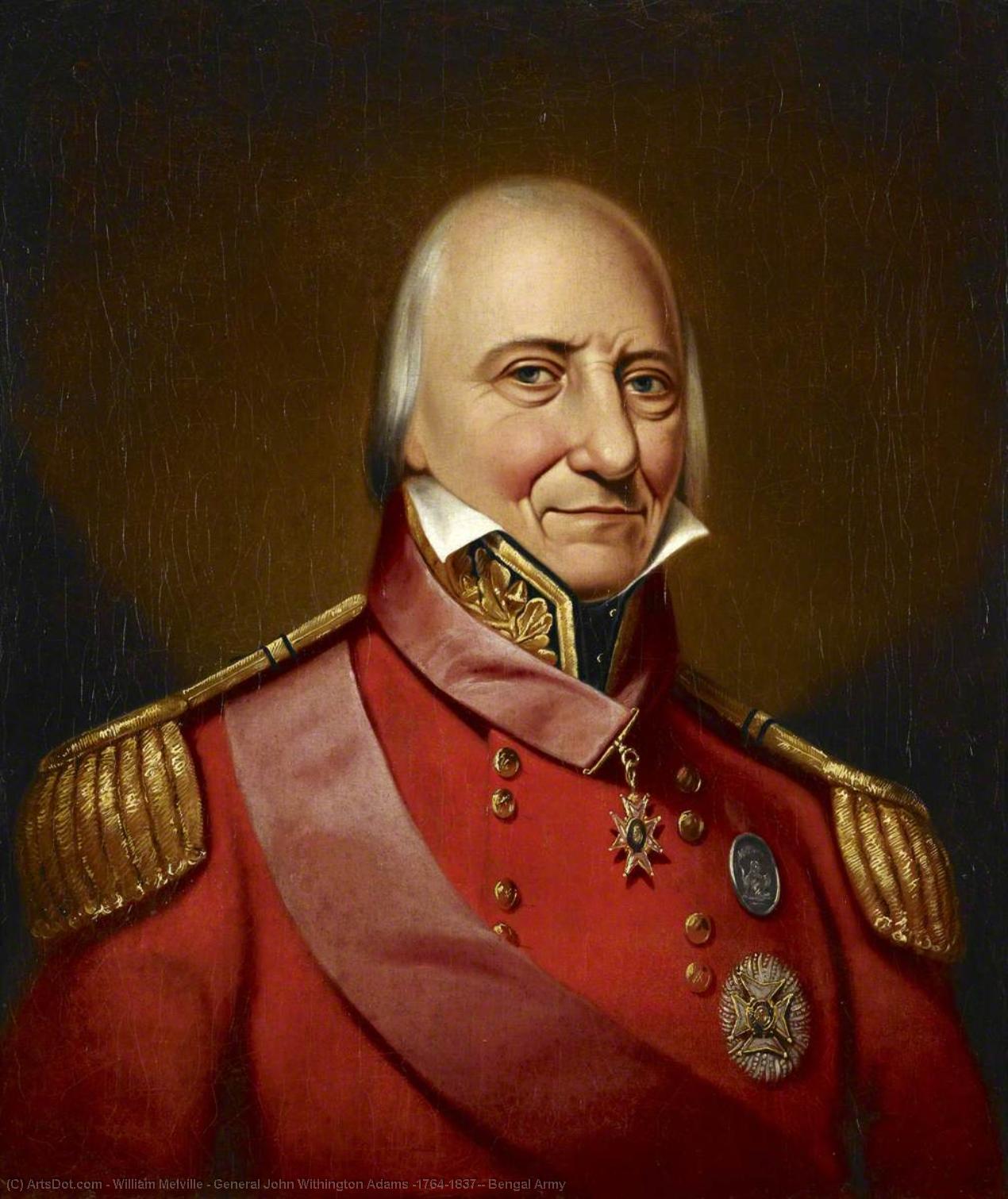 General John Withington Adams (1764–1837), Bengal Army — William Melville