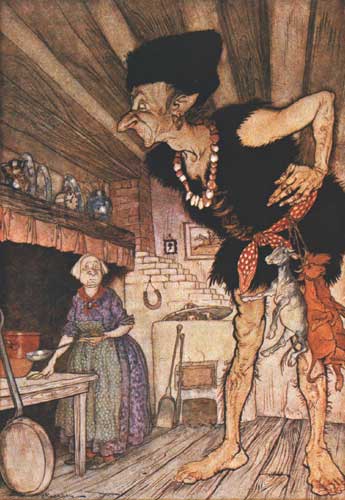 Jack And The Beanstalk 3 — Arthur Rackham