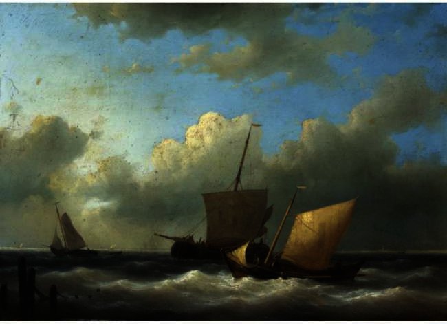 Ships At Sea — Abraham Hulk Senior