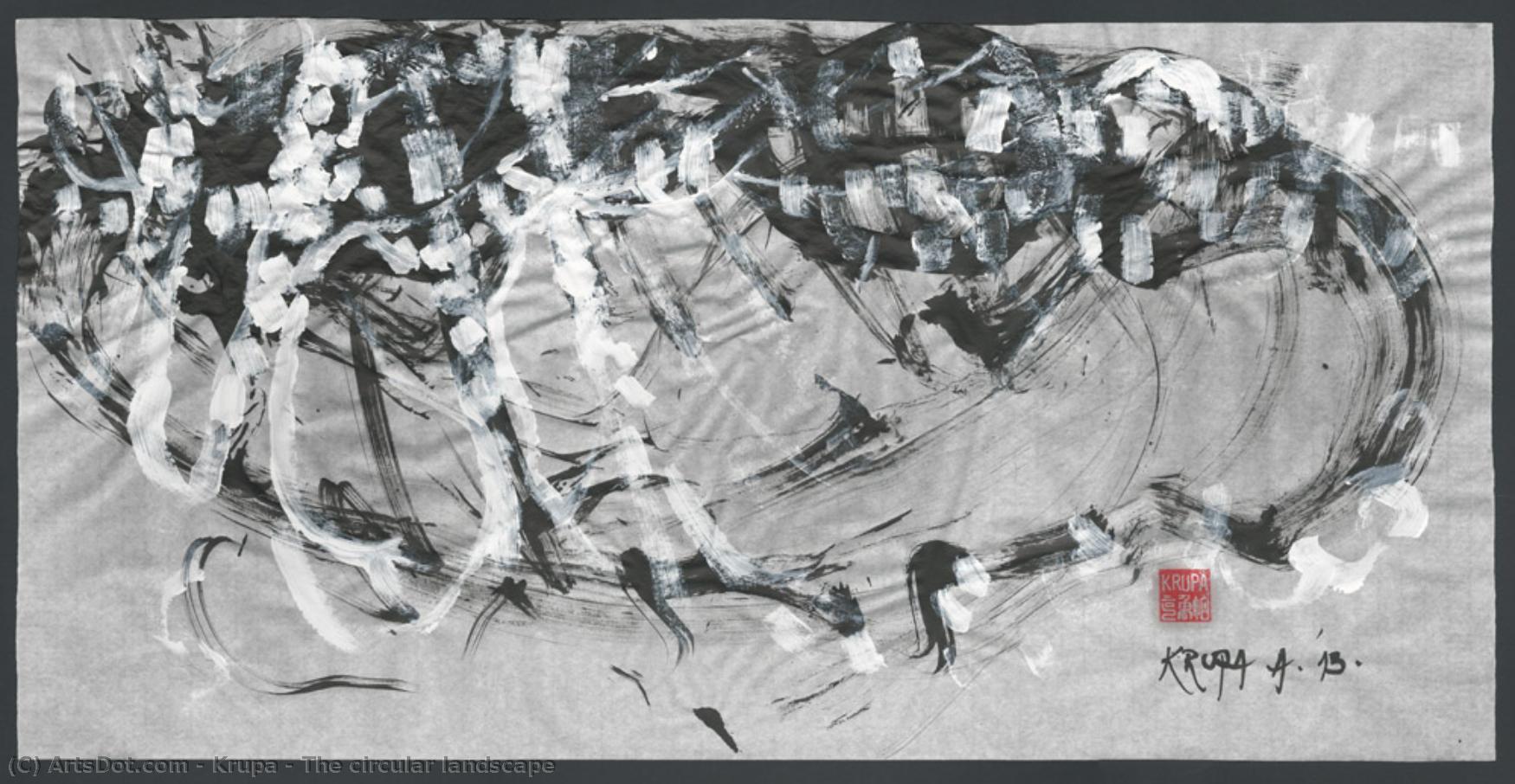The Circular Landscape — Alfred Freddy Krupa