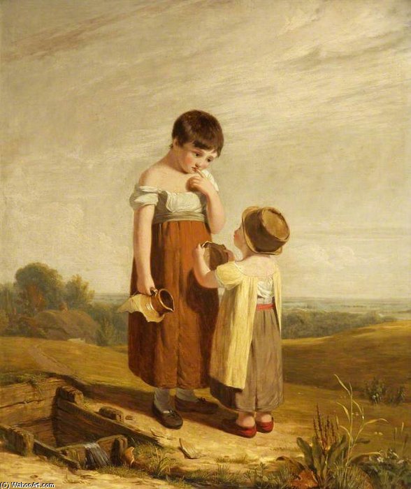 The Broken Pitcher — William Frederick Witherington