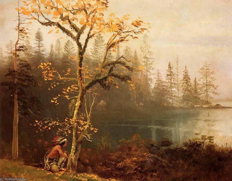 Indian Scout — Albert Bierstadt