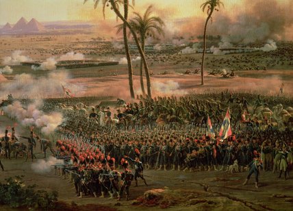 The Battle Of The Pyramids, 21 July — Louis François Baron Lejeune