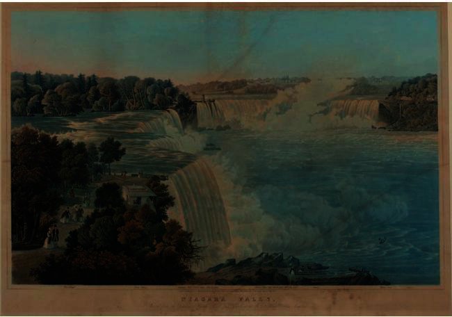 Niagara Falls, Painted From The Chinese Pagoda, Point View Gardens — Robert Havel
